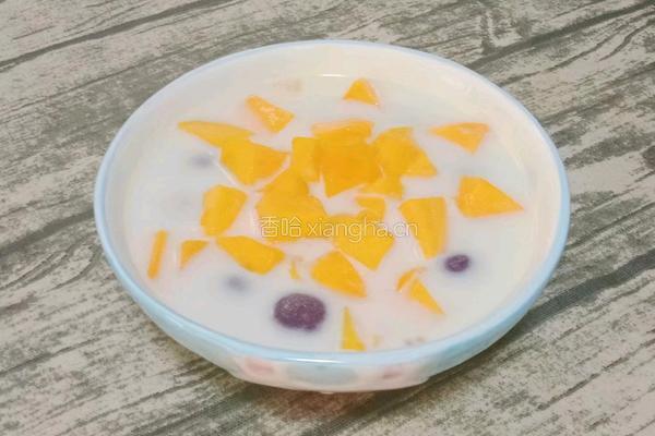 芋圆芒果西米露