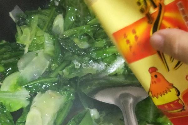 炝炒油麦菜 的做法图解7