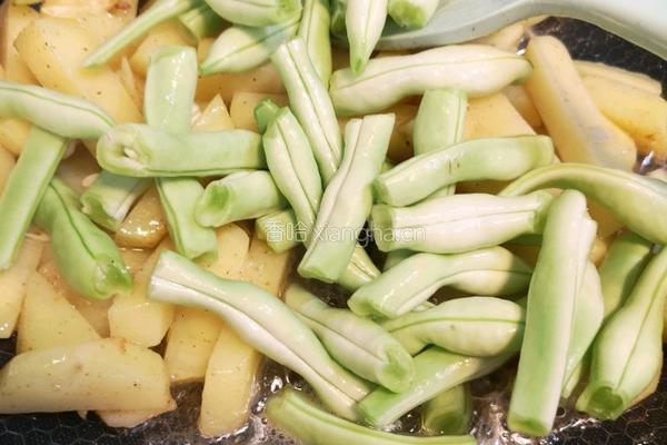陕北熬豆角～的做法图解5