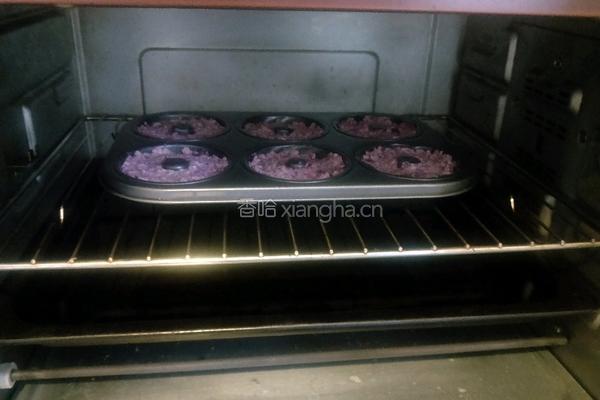 紫薯燕麦甜甜圈的做法图解11