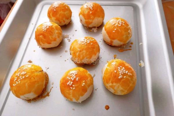 蛋黄酥的做法图解28