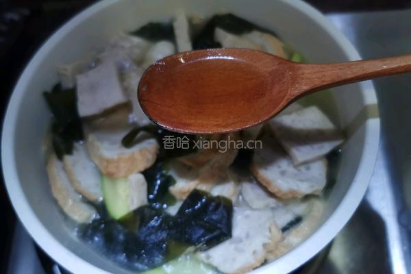 肉饼汤的做法图解6