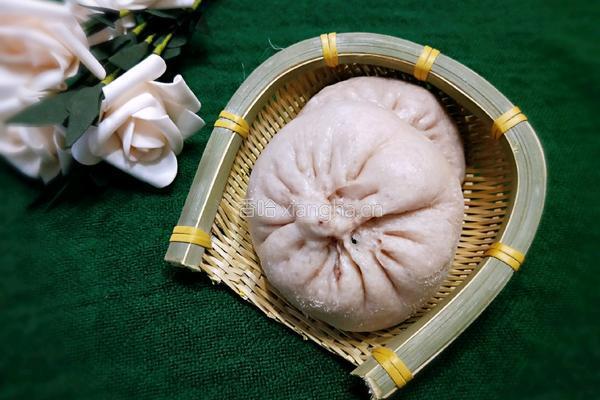 红豆紫薯包子的做法图解19