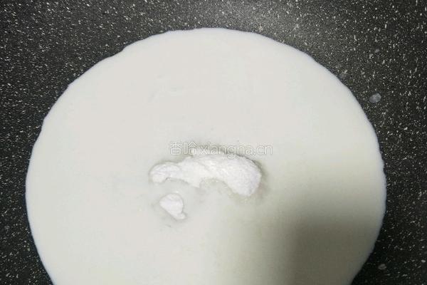 木瓜牛奶果冻的做法图解4