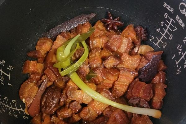 黄豆酱烧五花肉的做法图解16