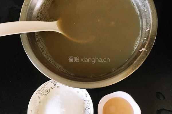绿豆冰棍的做法图解1