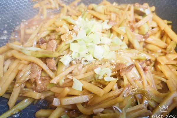 家常土豆丝炒豆角的做法图解14