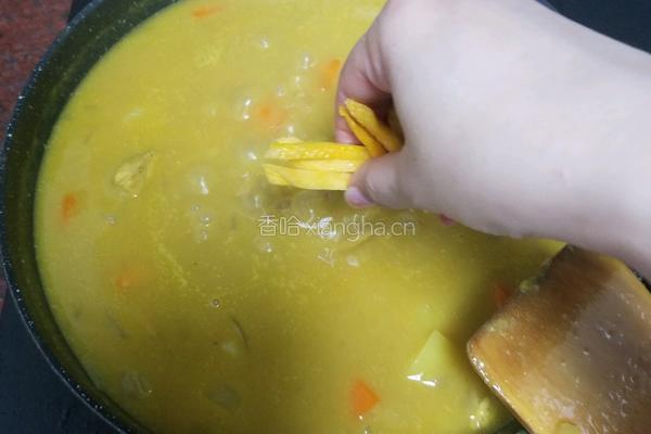 进阶版土豆鸡肉咖喱饭的做法图解7