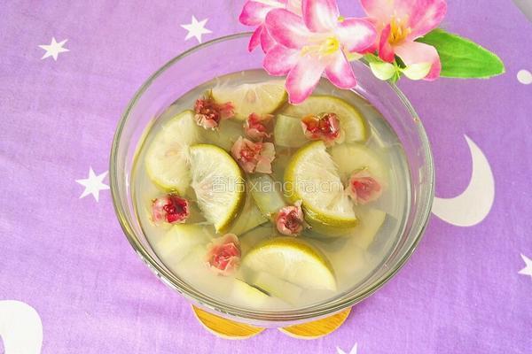 柠檬冬瓜皮玫瑰花茶的做法图解11
