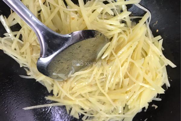 番茄土豆丝的做法图解5