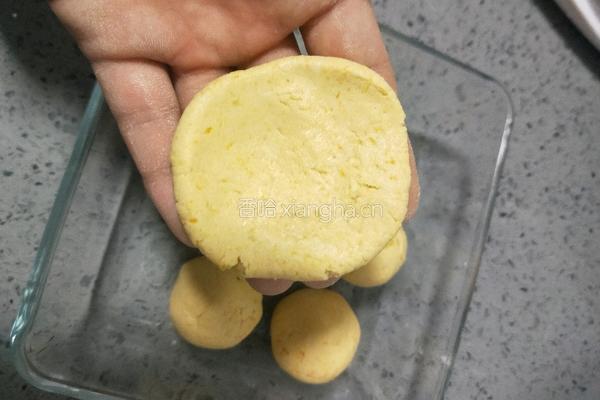 南瓜紫薯糯米球的做法图解15