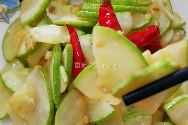 素食 炒西葫芦的做法图解8
