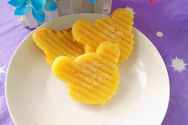 香橙牛奶煎饼（小熊头形）的做法图解19