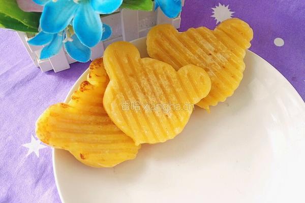 香橙牛奶煎饼（小熊头形）的做法图解20