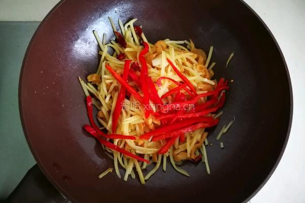 酸辣乌江萝卜土豆丝的做法图解8