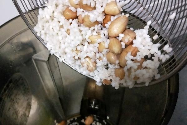 紫薯花生米糊的做法图解6