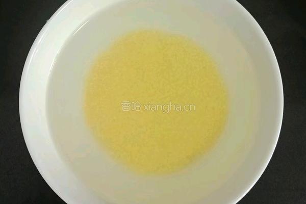 小米木瓜粥 (宝宝辅食）的做法图解1