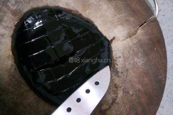 黑凉粉麦片的做法图解7