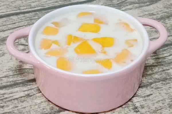 芒果蜜豆西米露的做法图解12