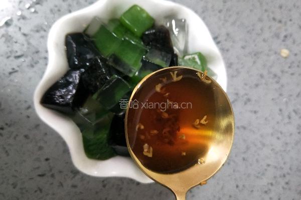 桂花糖水三色凉粉的做法图解30