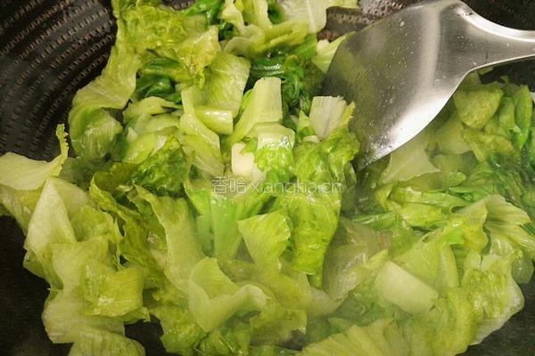 糖醋生菜的做法图解10