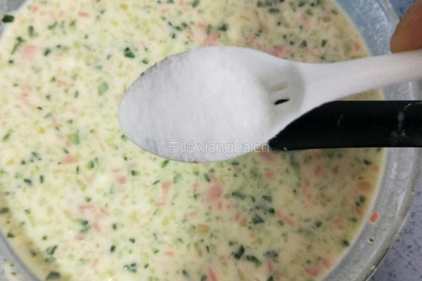 黄瓜鸡蛋煎饼的做法图解11
