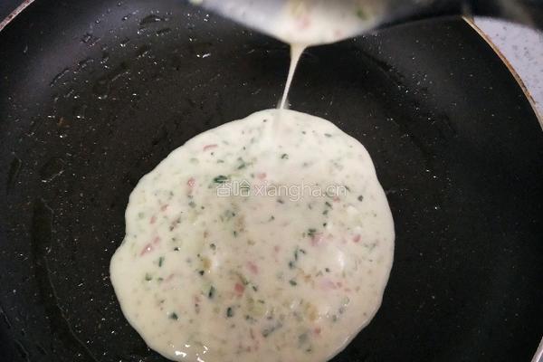 黄瓜鸡蛋煎饼的做法图解14