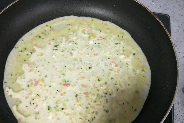 黄瓜鸡蛋煎饼的做法图解15