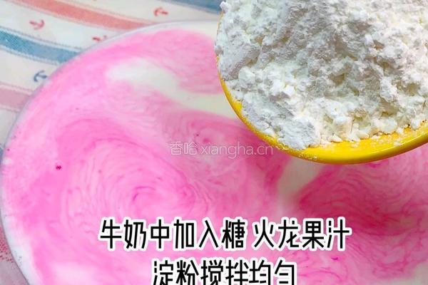 火龙果小方的做法图解3