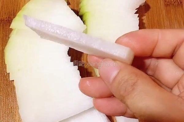 爽口冬瓜片的做法图解4