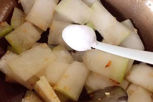 爽口冬瓜片的做法图解8