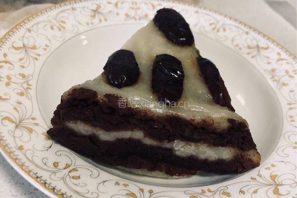 糯米粉豆沙切糕的做法图解21