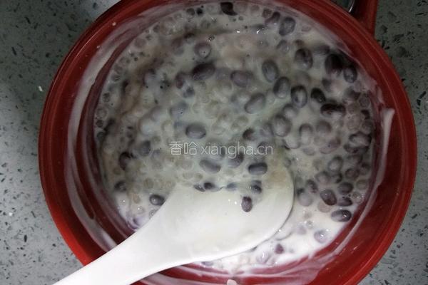 红豆西米奶糕的做法图解8
