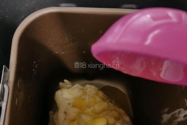 油桃果酱餐包的做法图解5