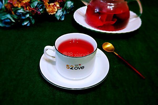 洛神花玫瑰茶凉粉的做法图解5
