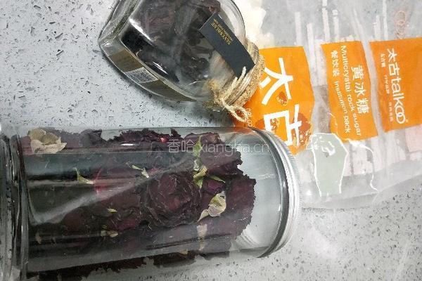 洛神花玫瑰茶的做法图解1