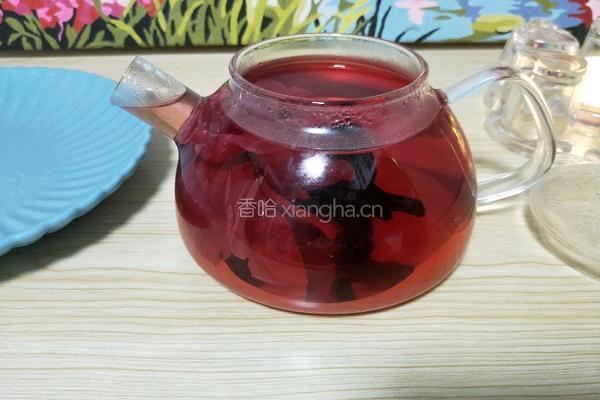 洛神花玫瑰茶的做法图解8