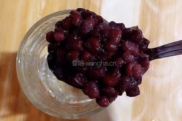 蜜豆酒酿的做法图解3