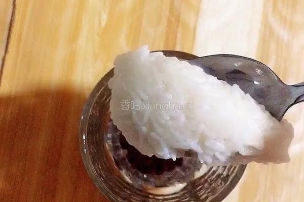 蜜豆酒酿的做法图解4