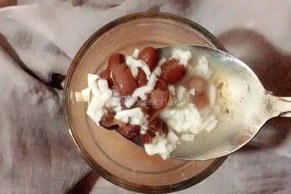 蜜豆酒酿的做法图解6