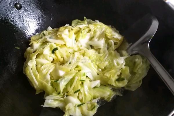 糖醋手撕包菜的做法图解6