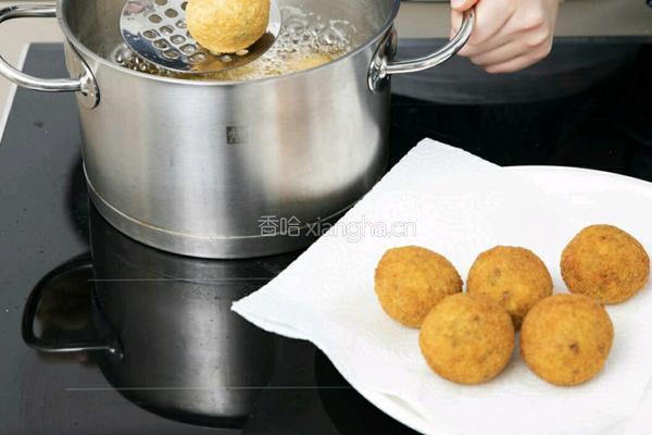 西式罗勒饭团的做法图解4
