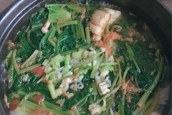 菠菜蔬菜汤的做法图解12
