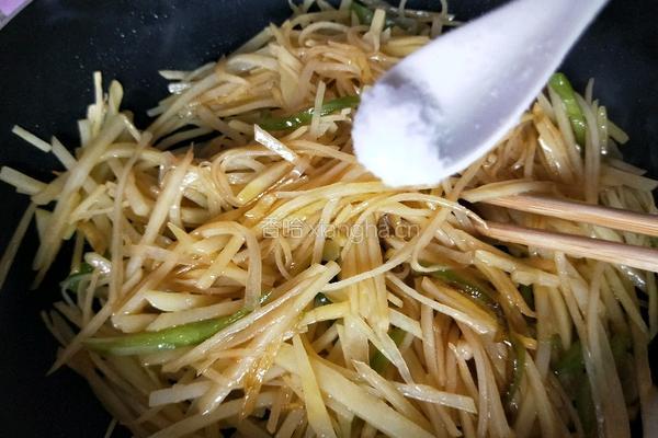 蚝油土豆丝的做法图解4