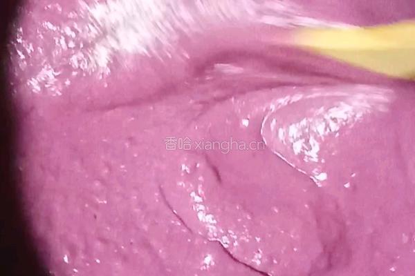 紫薯牛奶小方糕的做法图解10