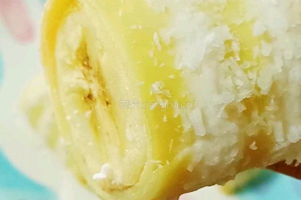 宝宝版香蕉班戟卷的做法图解12
