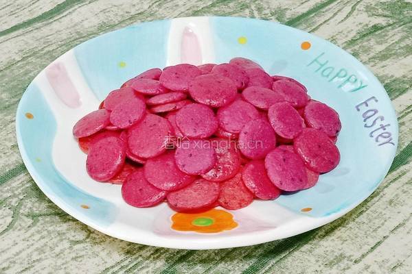 火龙果鸡蛋软饼的做法图解9