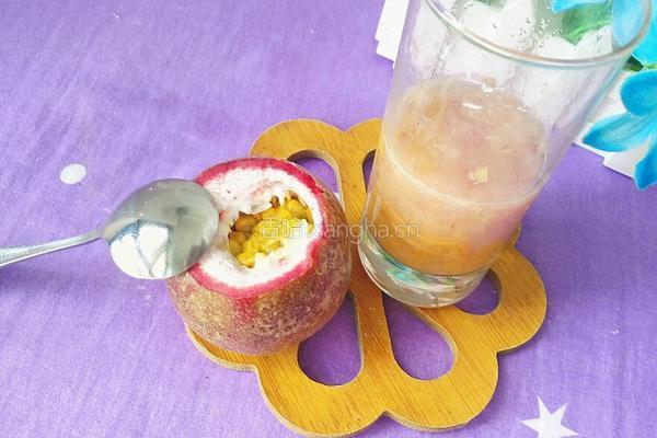 百香果莲雾苹果汁的做法图解6