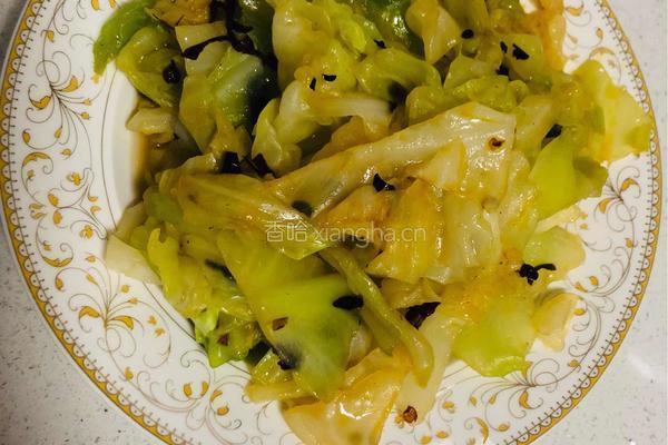 炝炒圆白菜的做法图解9
