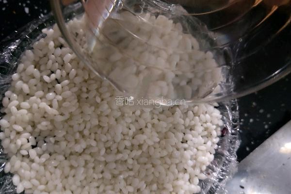 红糖紫米甜饭的做法图解12